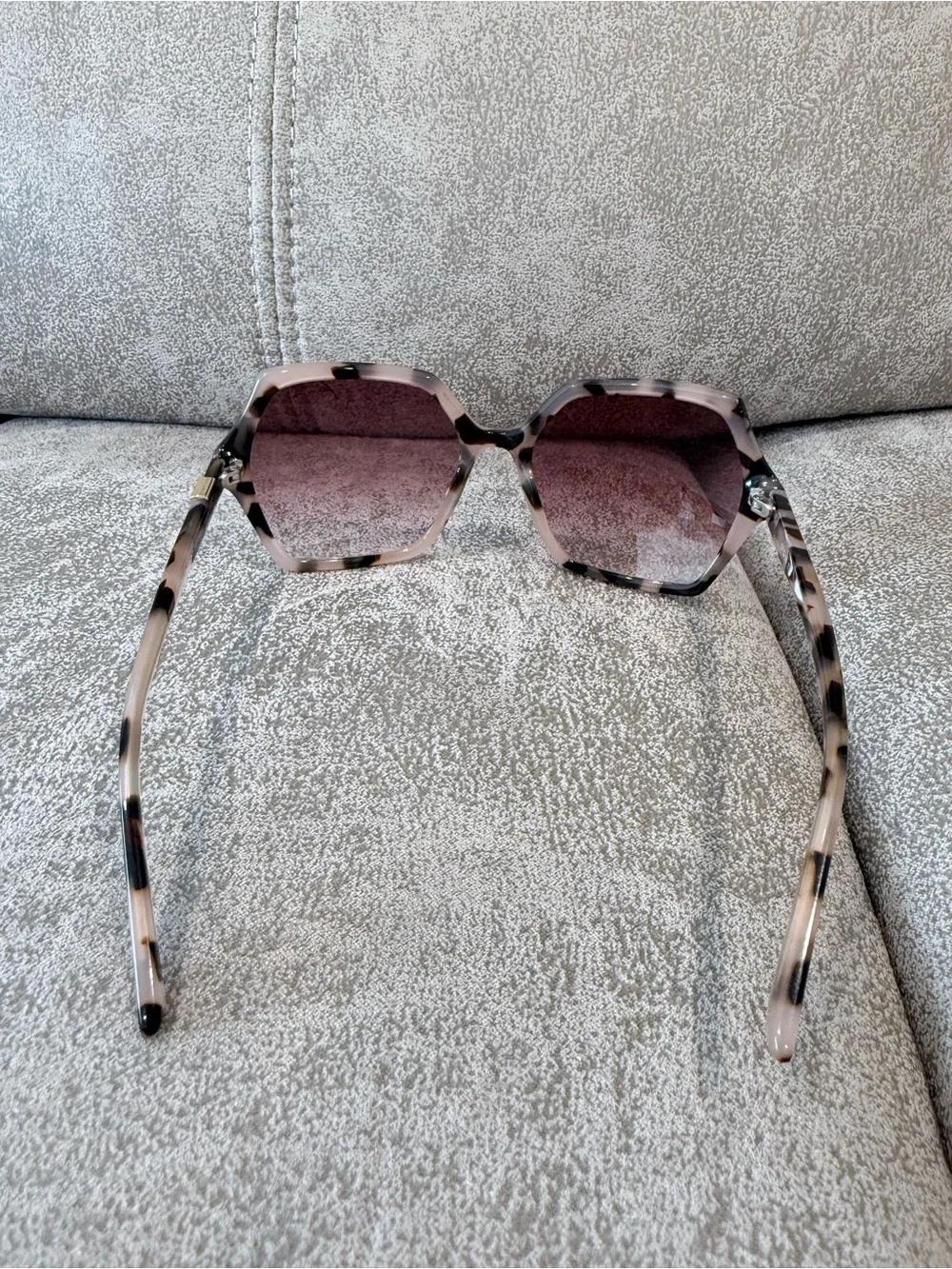 Brian Atwood Oversized Tortoiseshell Sunglasses
